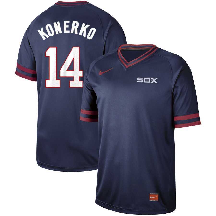 White Sox 14 Paul Konerko Navy Throwback Jersey Dzhi,We sell and wholesale White Sox 14 Paul Konerko Navy Throwback Jersey Dzhi on line form chian!